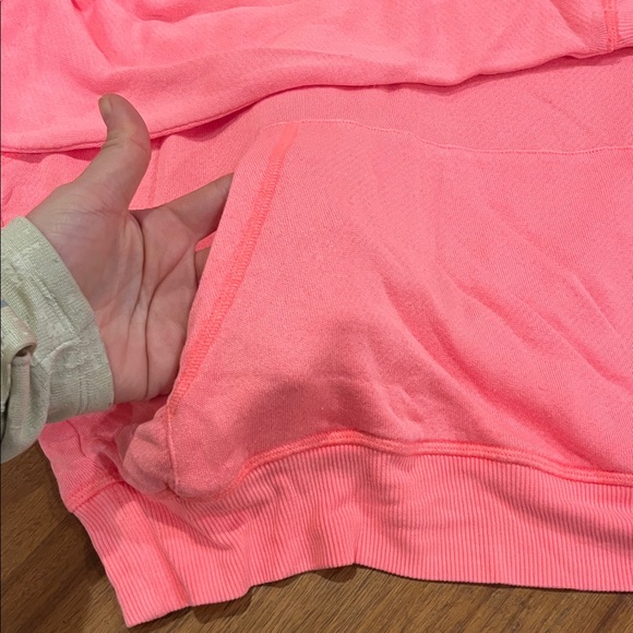 SKIMS Neon Pink Hoodie - Picture 4 of 5